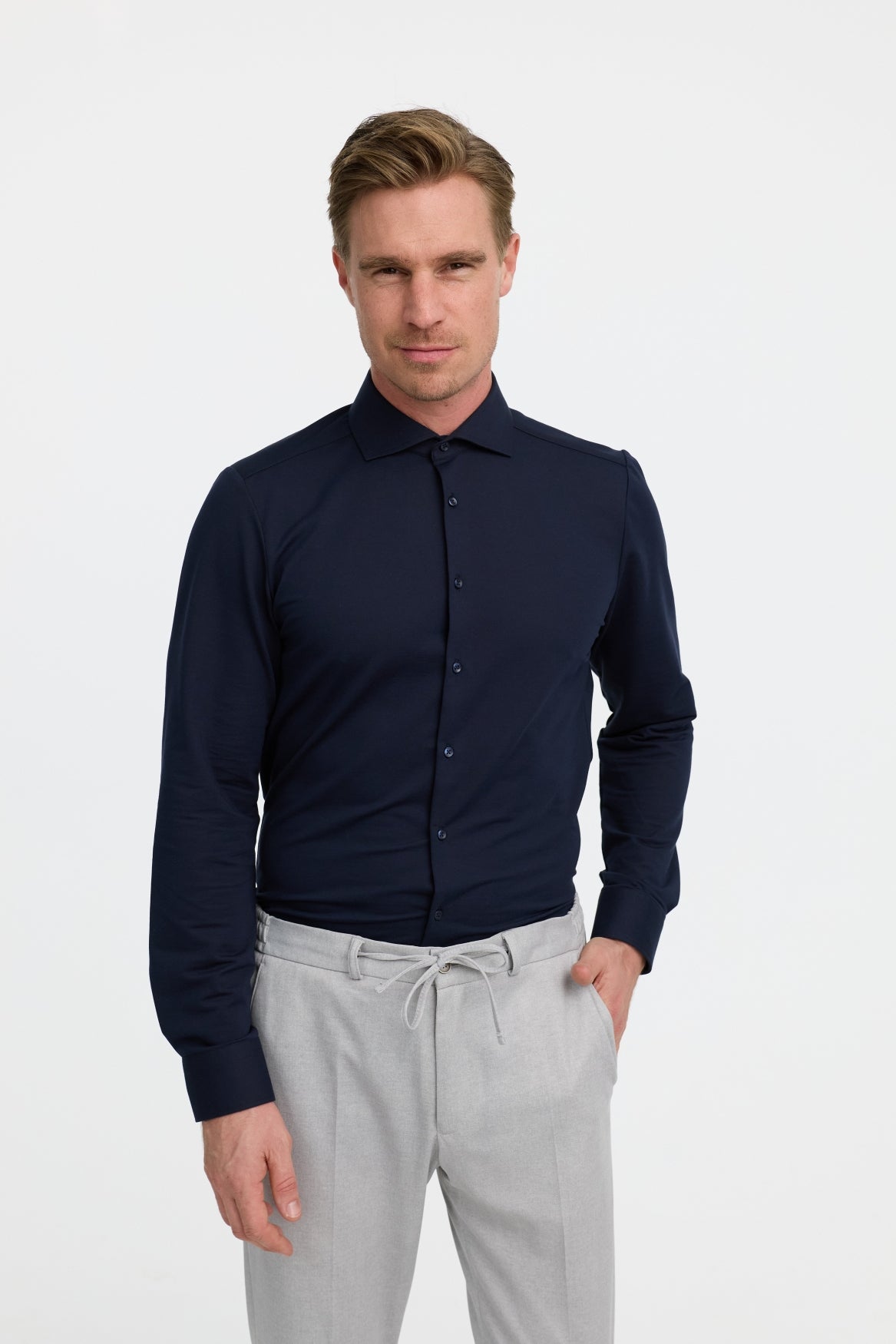 Herren Hemd DiHans in Dk. Navy, Lifestyle