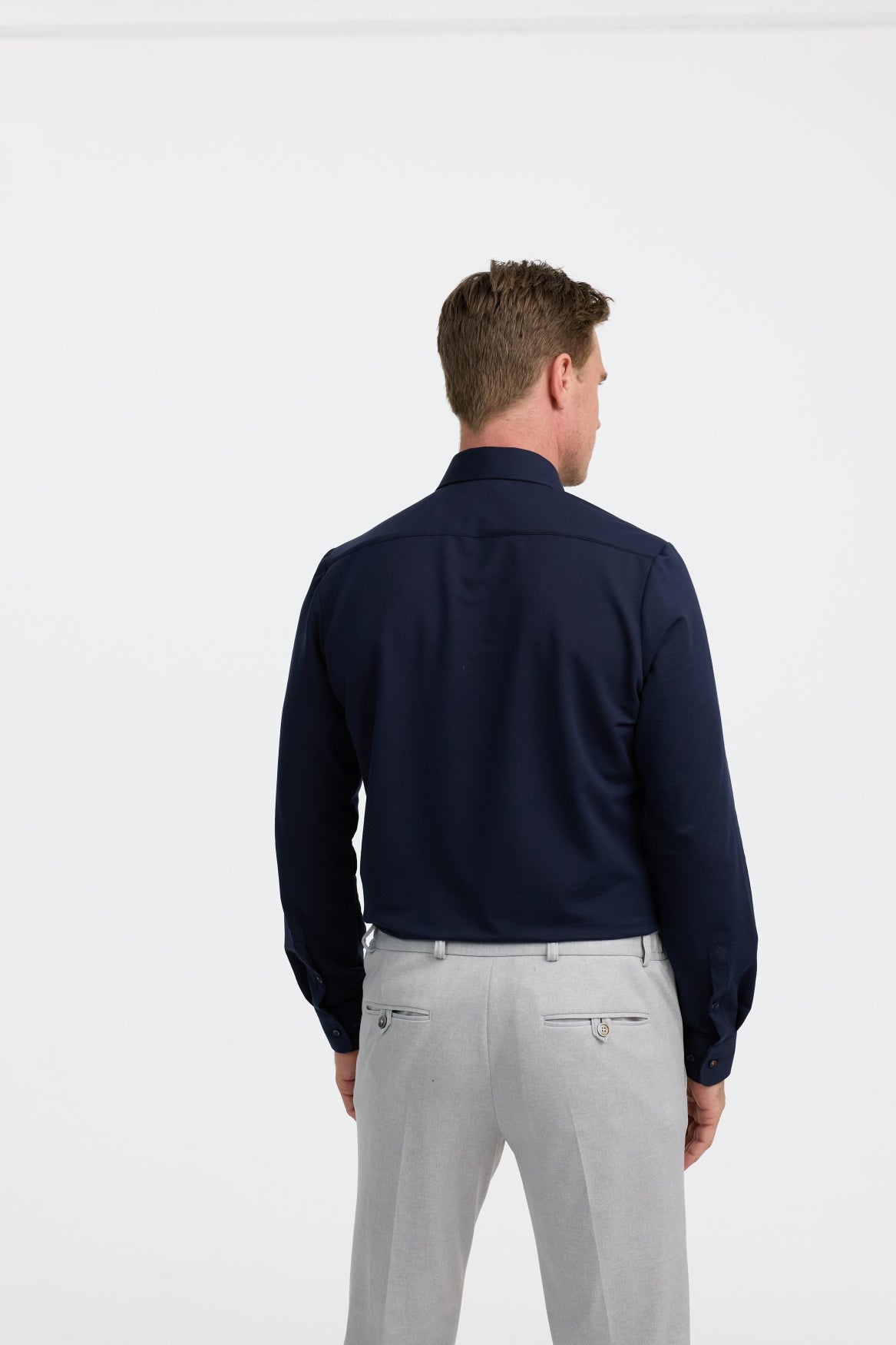 Herren Hemd DiHans in Dk. Navy, Detailansicht 2