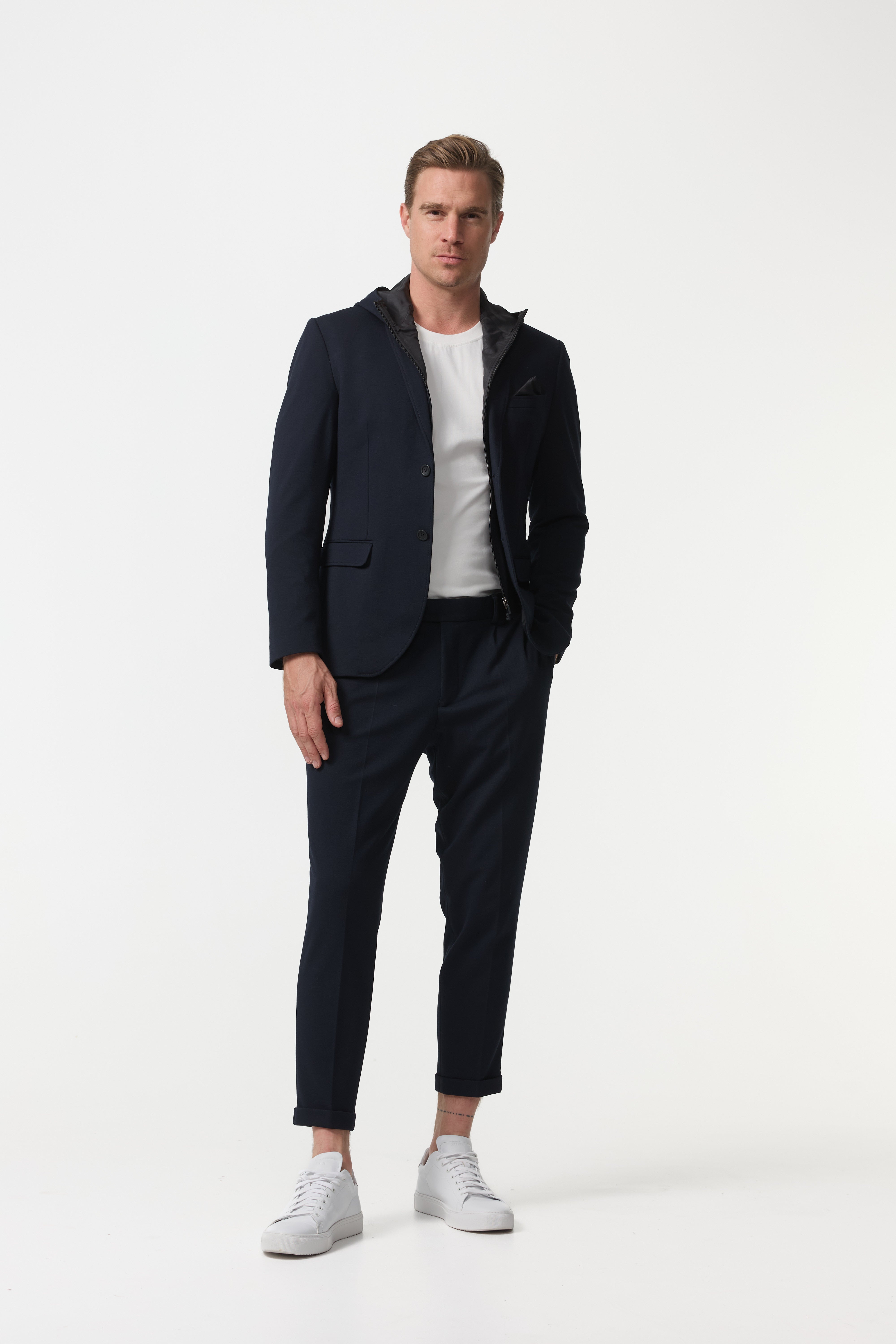 Jersey Anzug mit Kapuze 202641-690