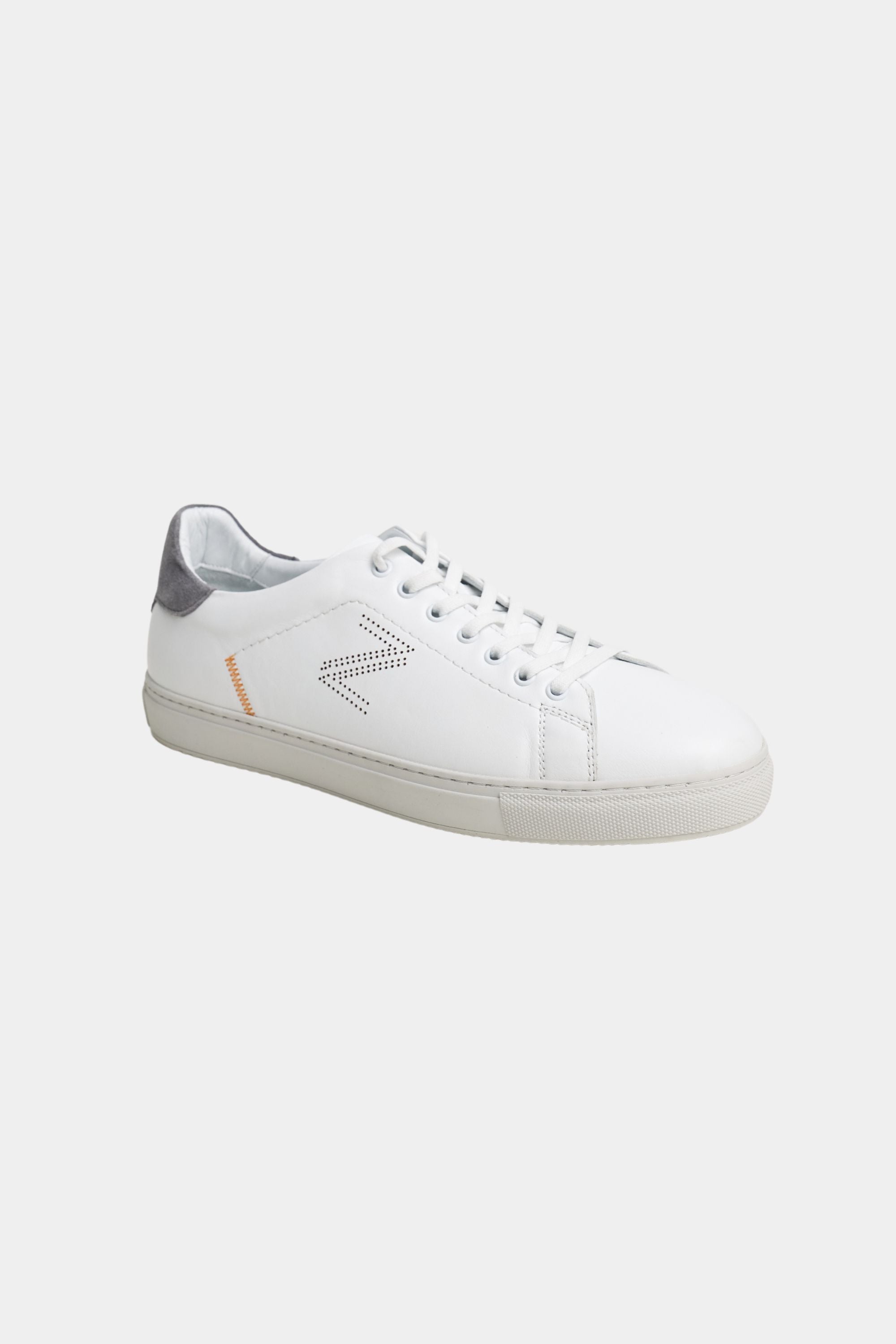 Leder Sneaker DiClass 806-360 Hellgrau