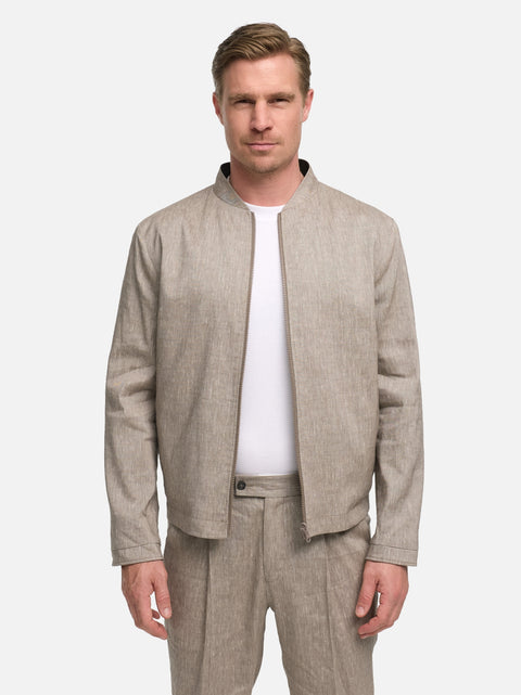 DiRevaudio Blouson Regular Fit | Med. Beige