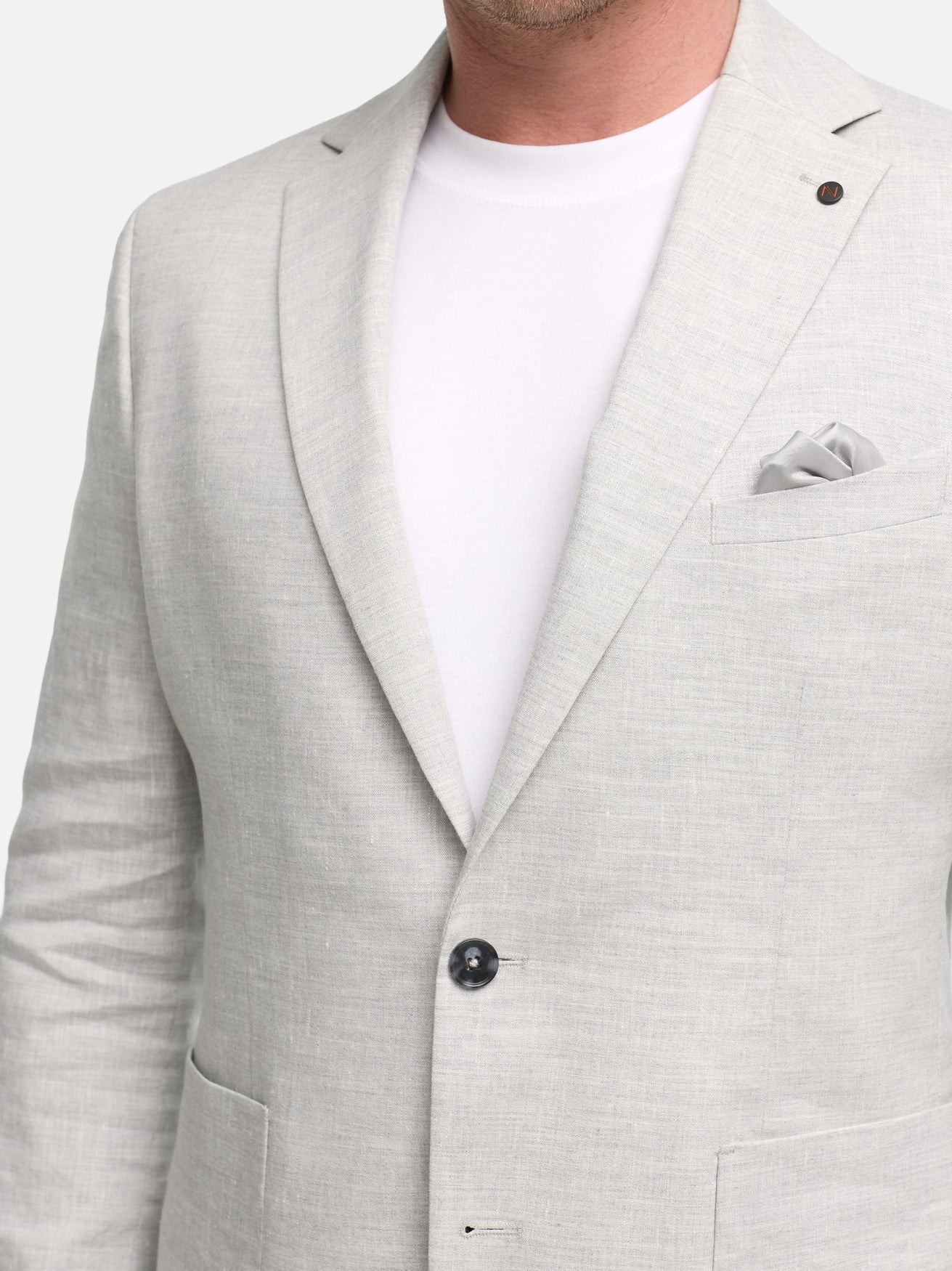 DiNick AT Sakko Slim Fit | Lt. Grey