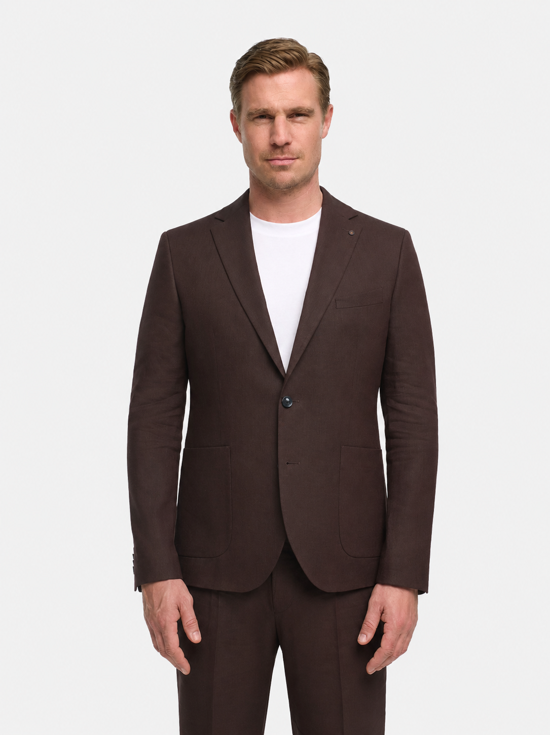 DiNick AT Sakko Slim Fit | Dk. Red