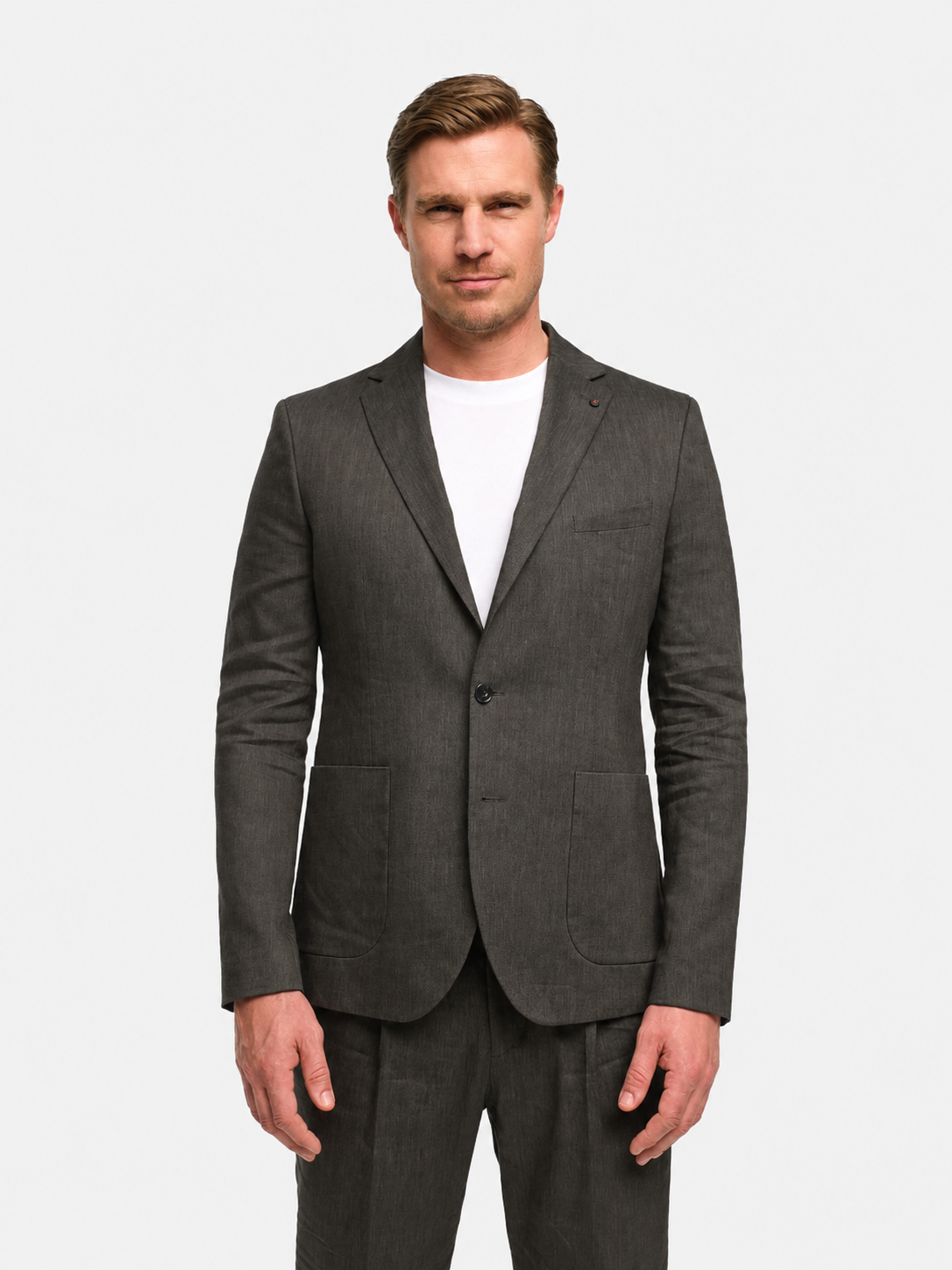 DiNick AT Sakko Slim Fit | Dk. Brown