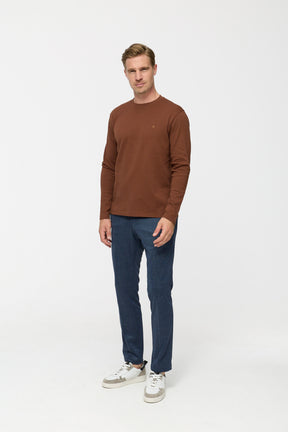 T-Shirt DiOwen 213-850 Brown