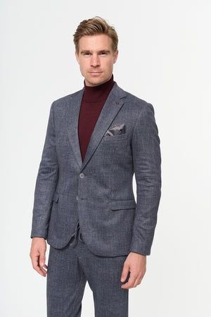 Jersey Sakko DiNick 221605-390 | Charcoal