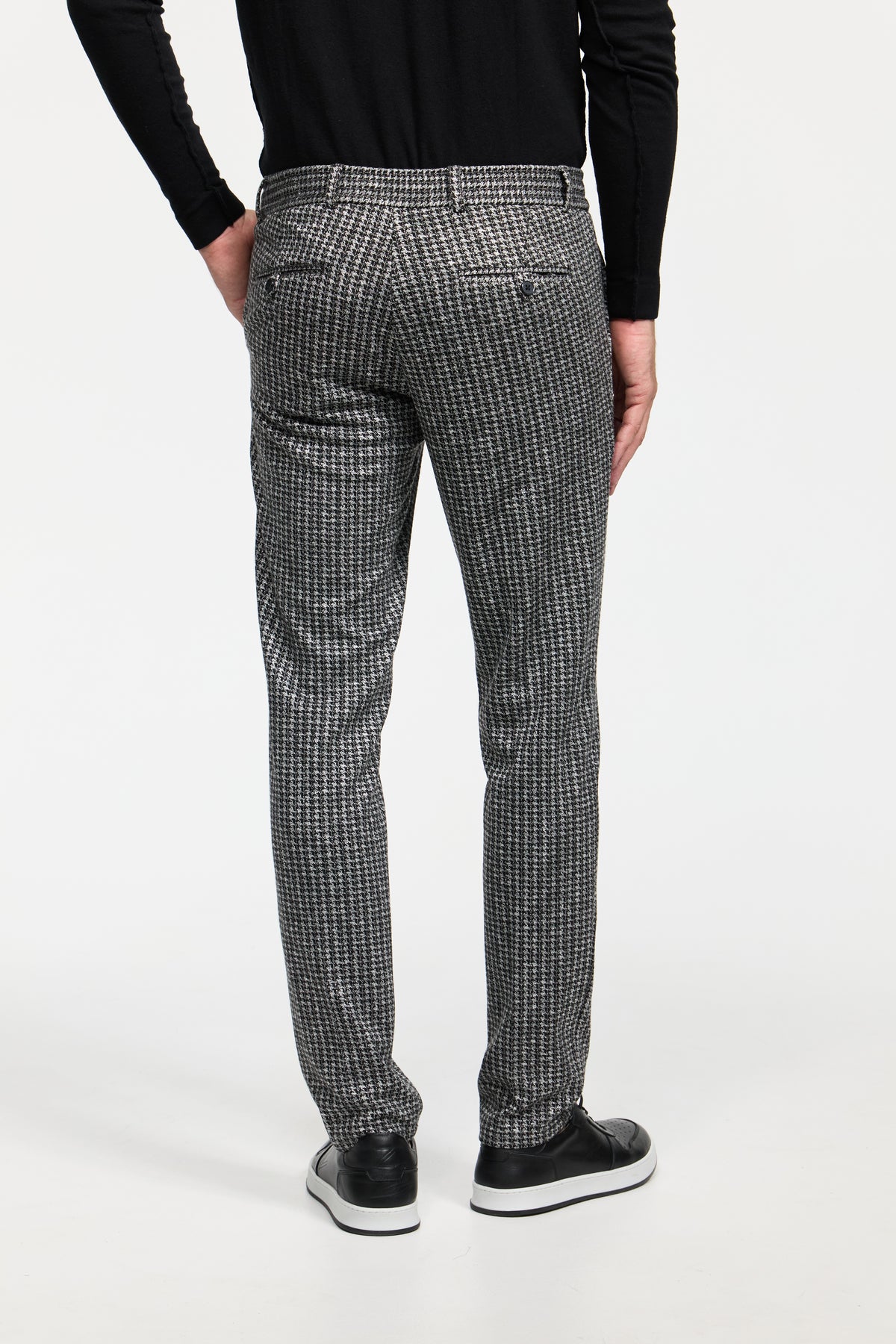 Jersey trousers DiSpartaflex SE 222641-910 black/white

