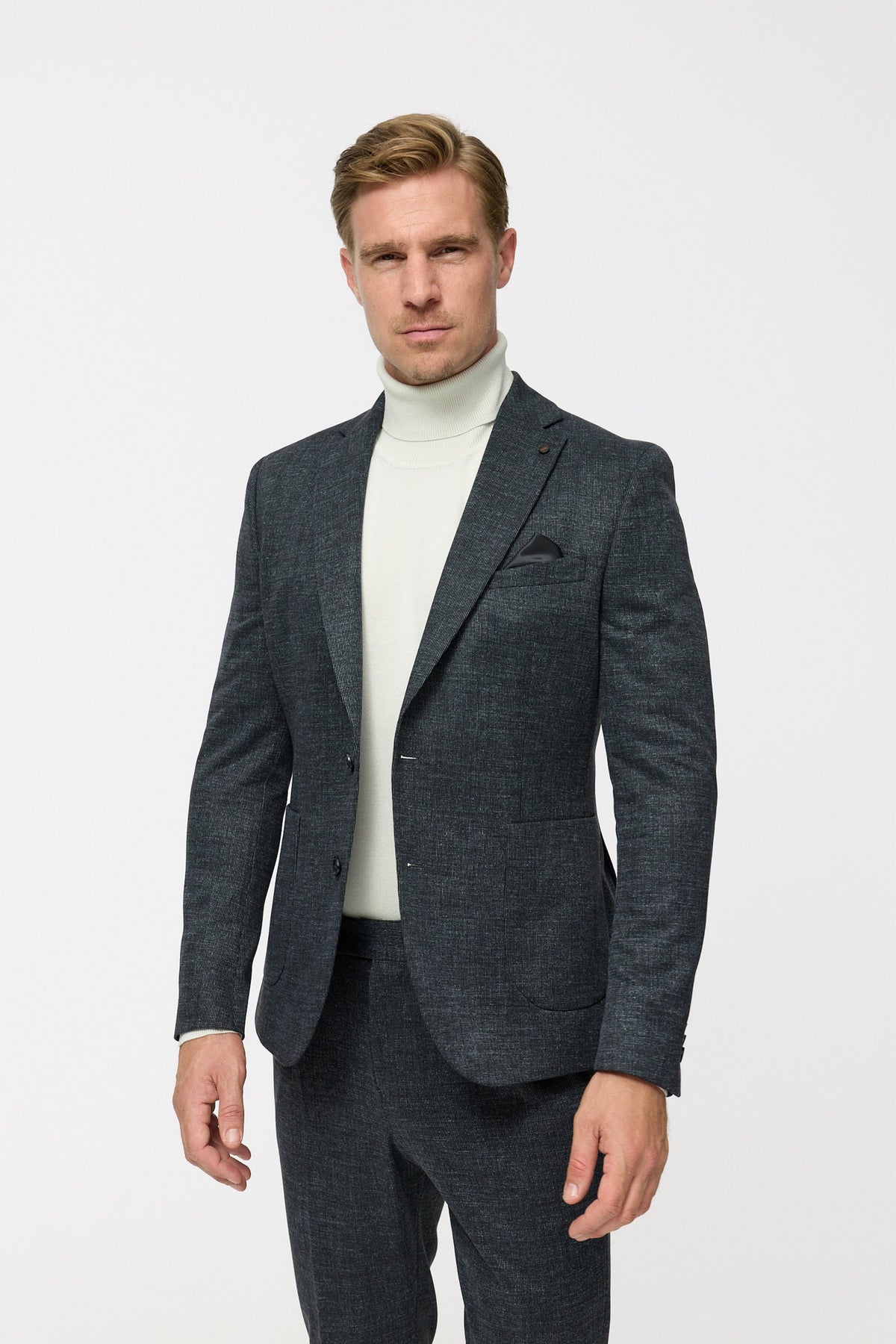 Jersey Sakko DiNick AT 232614-395 Anthrazit