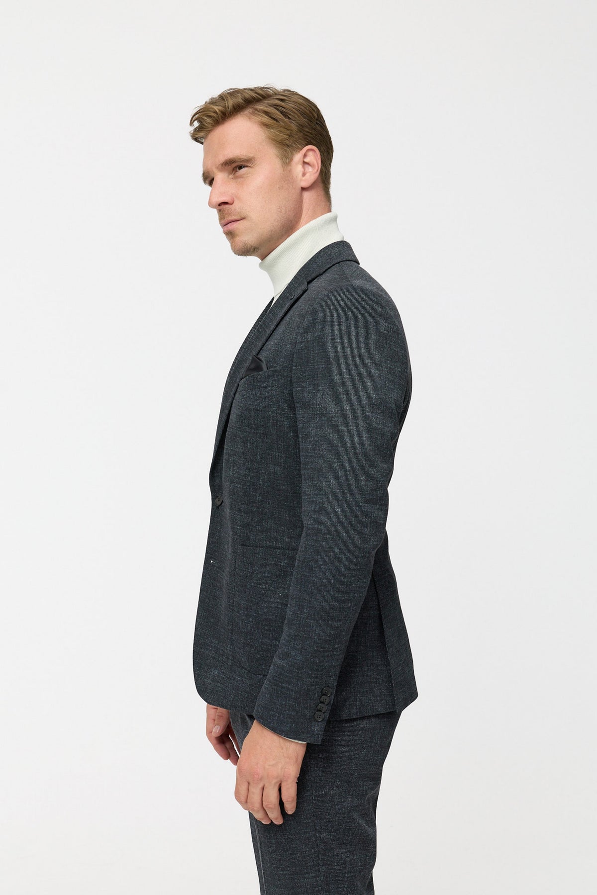 Jersey Sakko DiNick AT 232614-395 Anthrazit