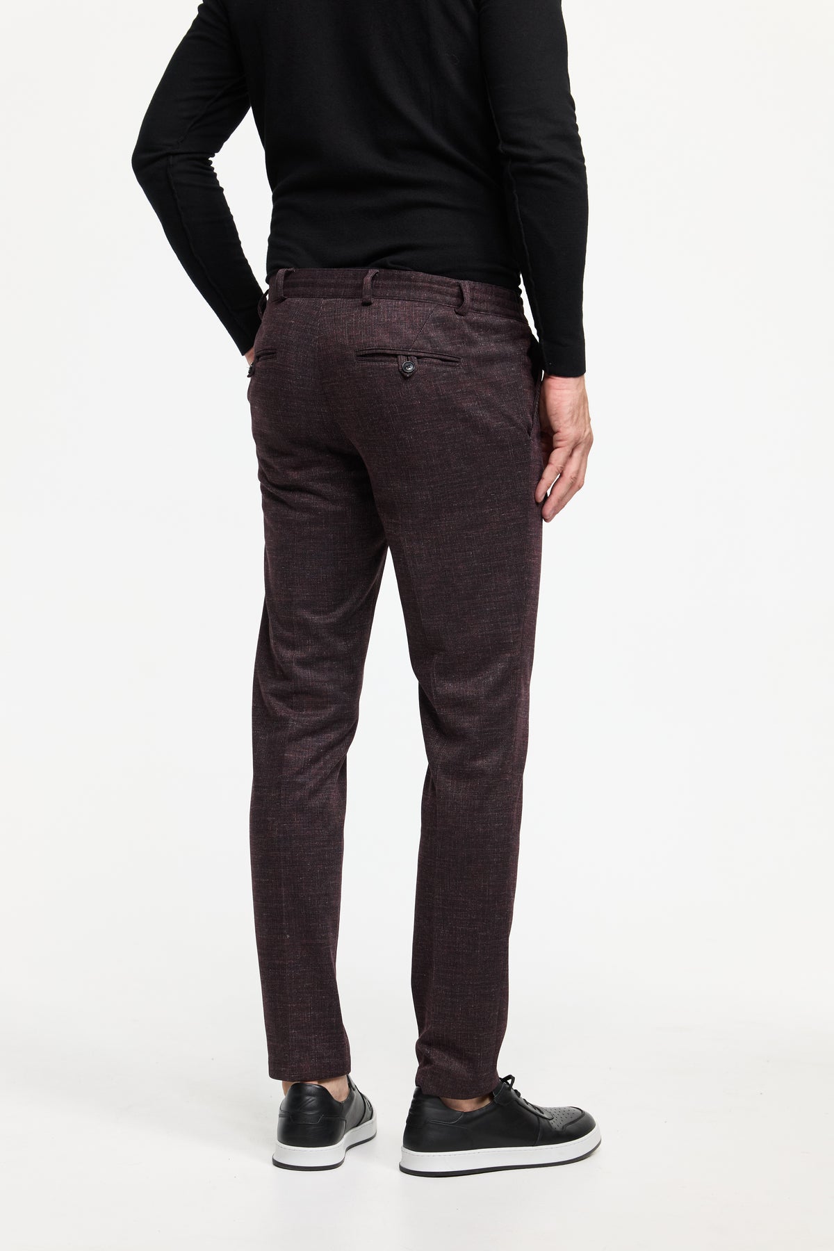 Jersey trousers DiSpartaflex SE 232614-590 Dark red