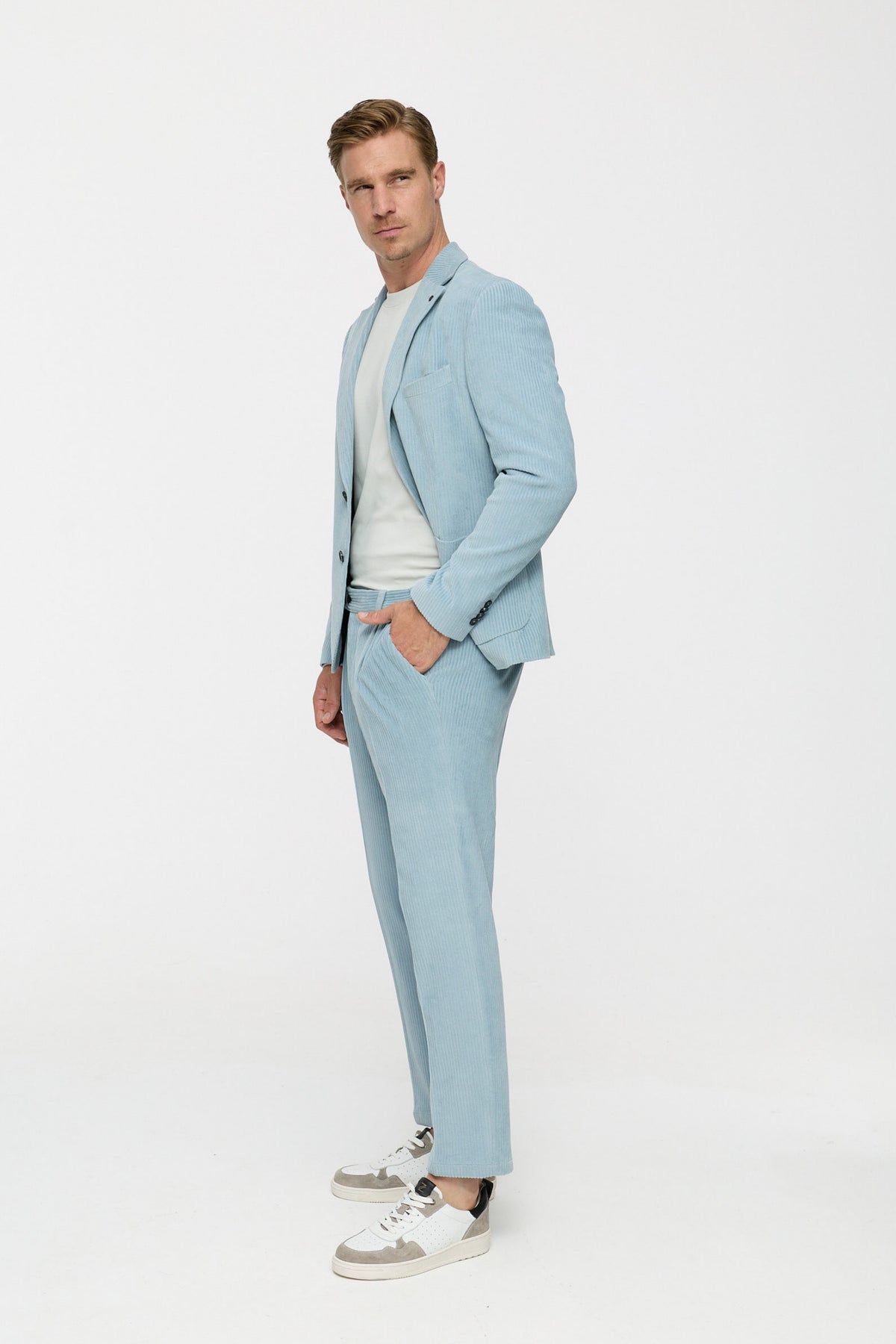 Jersey Anzug 232619-630 Light Blue