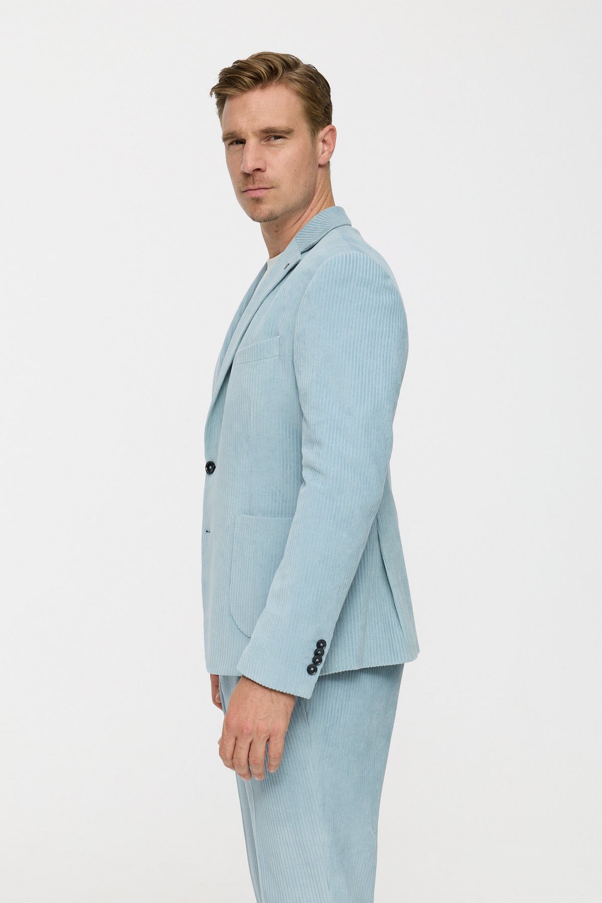 Jersey Sakko DiNick AT 232619-630 Light Blue