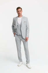 Jersey Suit 241212-310 Gray 