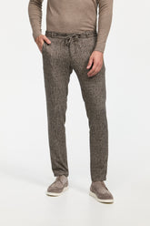 Jersey trousers DiSpartaflex SE 241644-850 brown