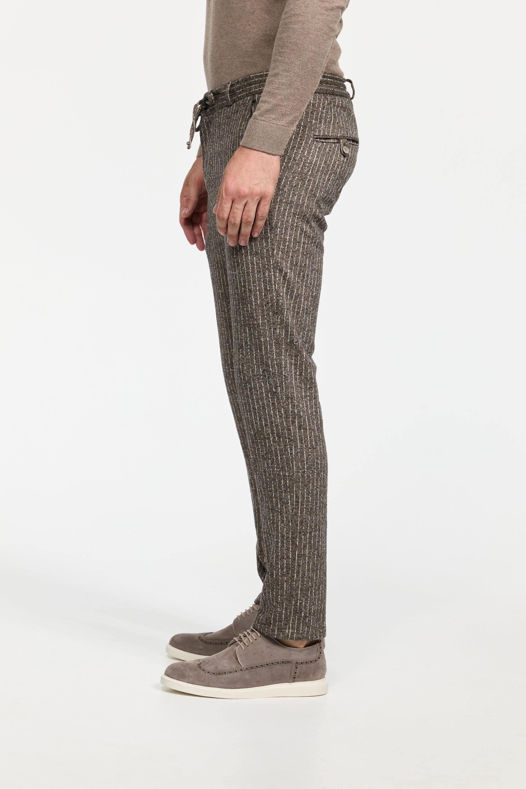 Jersey trousers DiSpartaflex SE 241644-850 brown