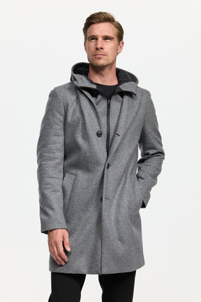 Coat DiEmilio 242853-350 grey