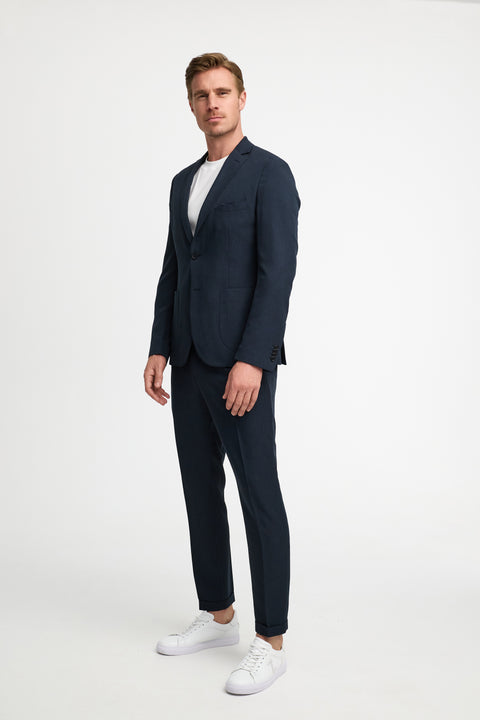 Gewebtes Sakko DiBob 251007-690 Navy
