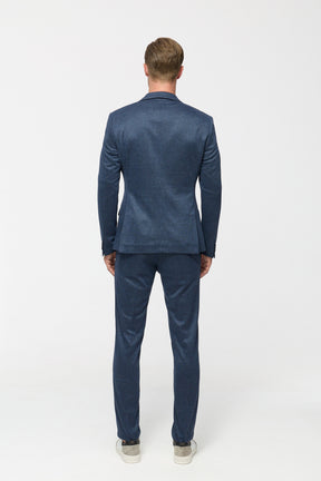 Jersey Anzug 251617-650 Jeansblue