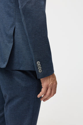 Jersey Anzug 251617-650 Jeansblue