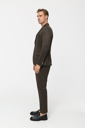 Jersey Sakko DiNick 251617-890 Dark Brown