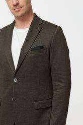 Jersey Sakko DiNick 251617-890 Dark Brown