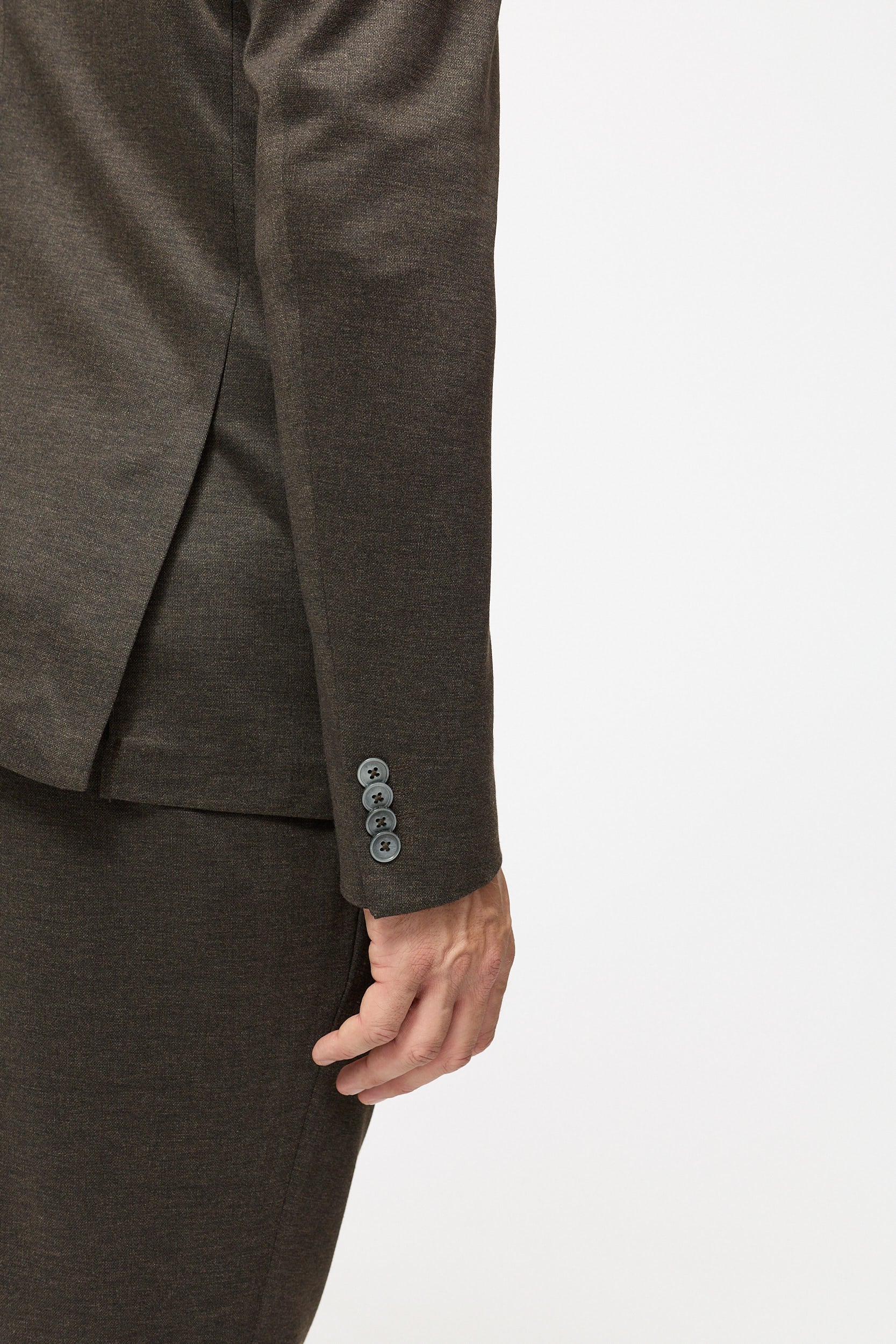 Jersey Sakko DiNove AP 251617-890 Dark Brown