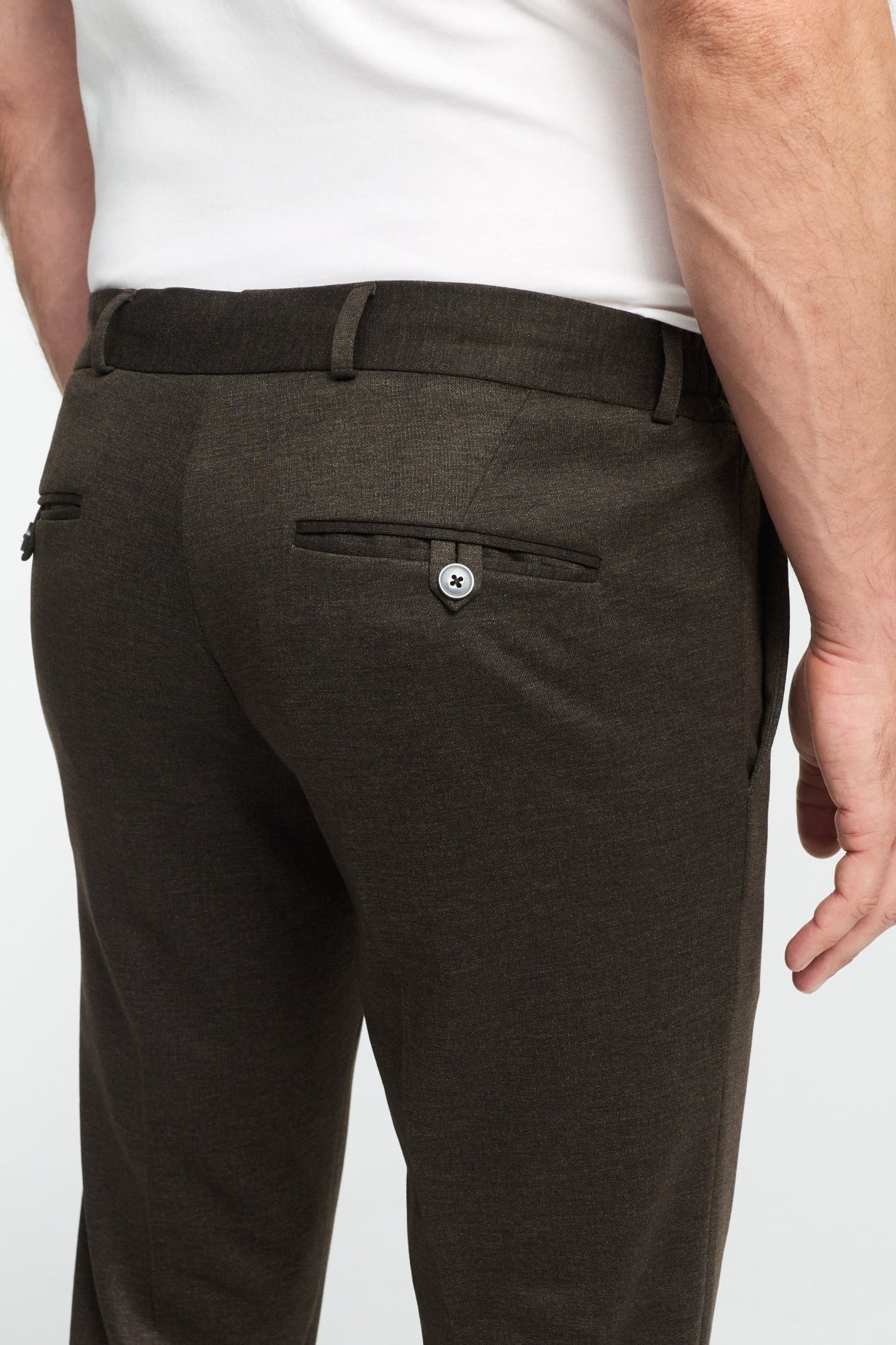 DiSpartaflex SE Anzughose Modern Fit | Dk. Brown