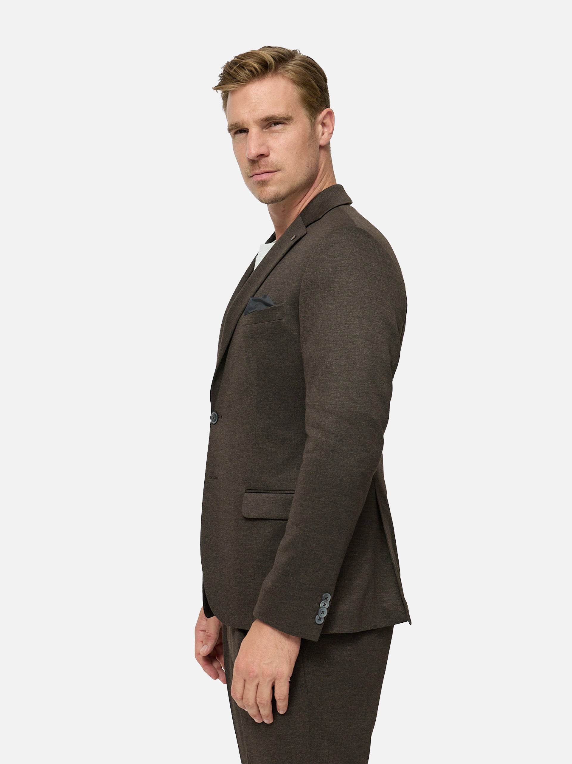 DiNick Sakko Slim Fit | Dk. Brown