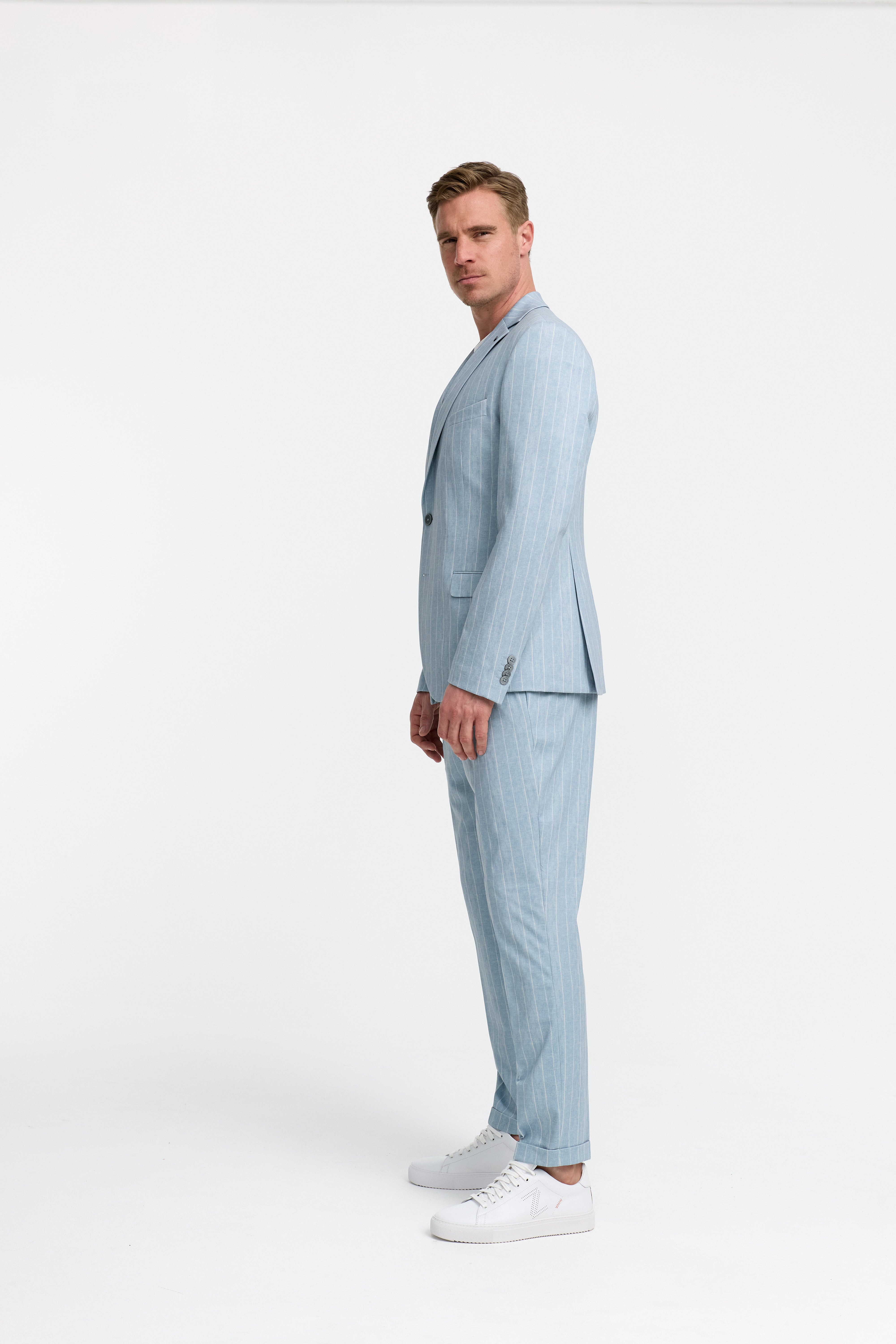 Jersey Sakko DiNick 251640-610 Hellblau