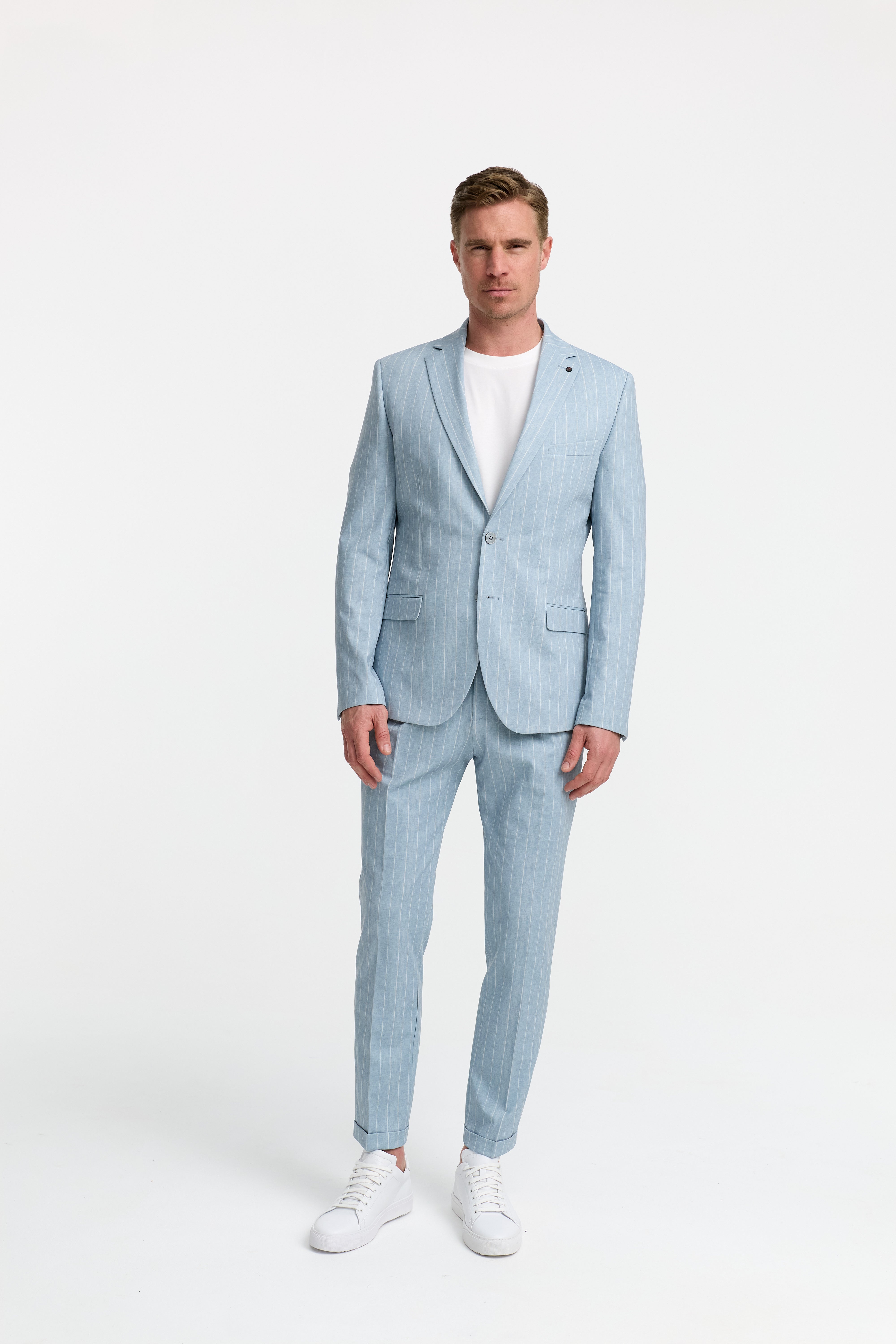 Jersey Sakko DiNick 251640-610 Hellblau