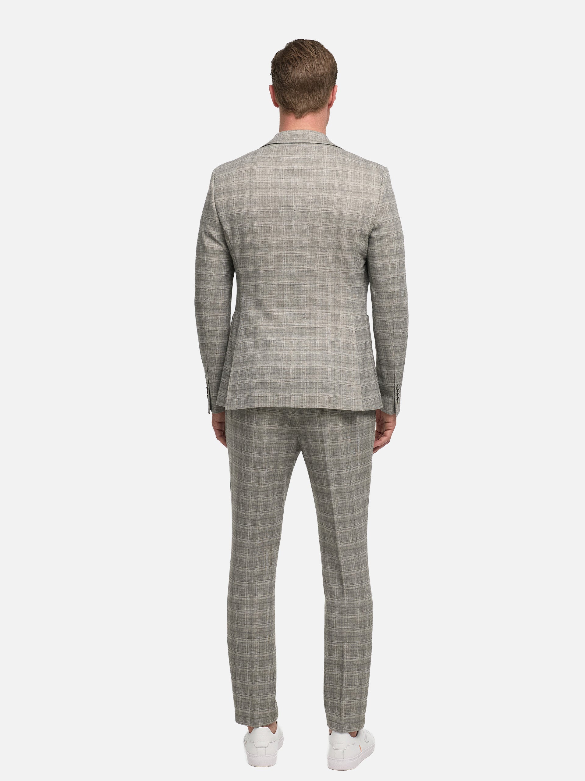 Herren Anzug in Dk. Grey, Rückansicht