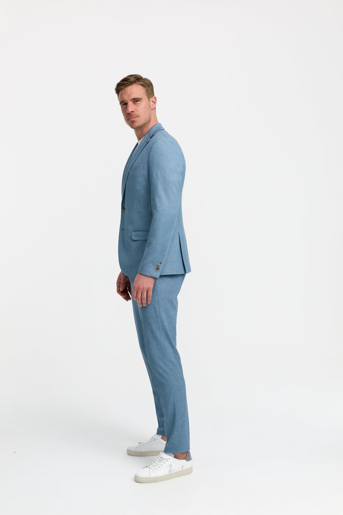 Jersey Sakko DiNick 251695-610 | Lt. Blue