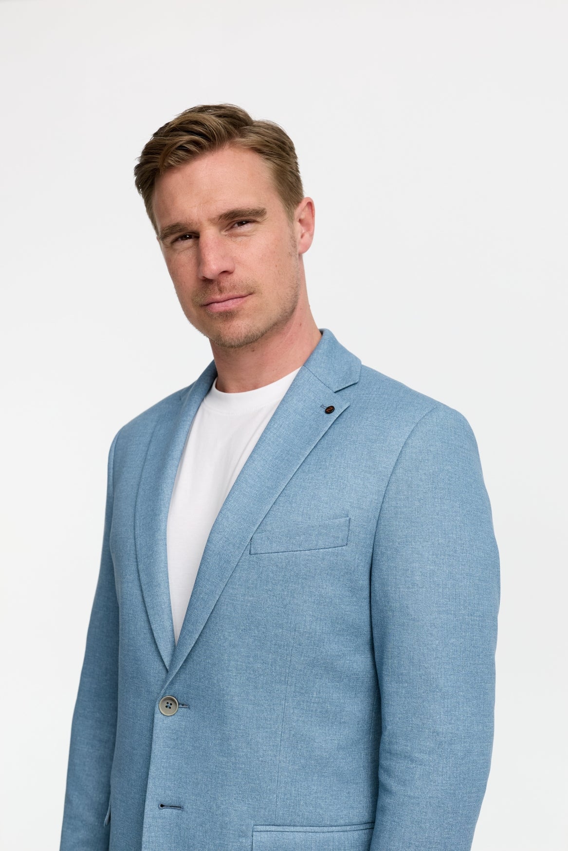 Jersey Sakko DiNick 251695-610 | Lt. Blue