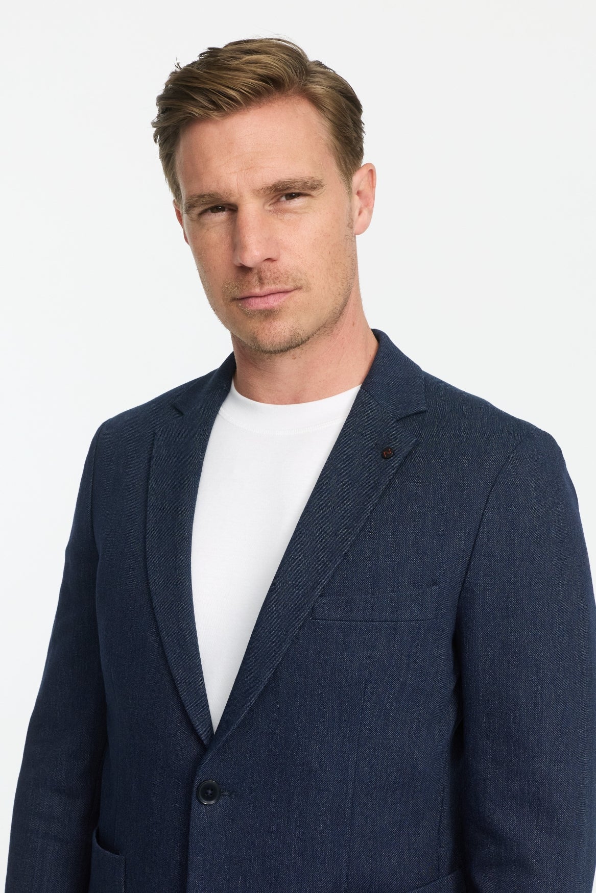 Herren Sakko DiNove AP in Navy, Rückansicht