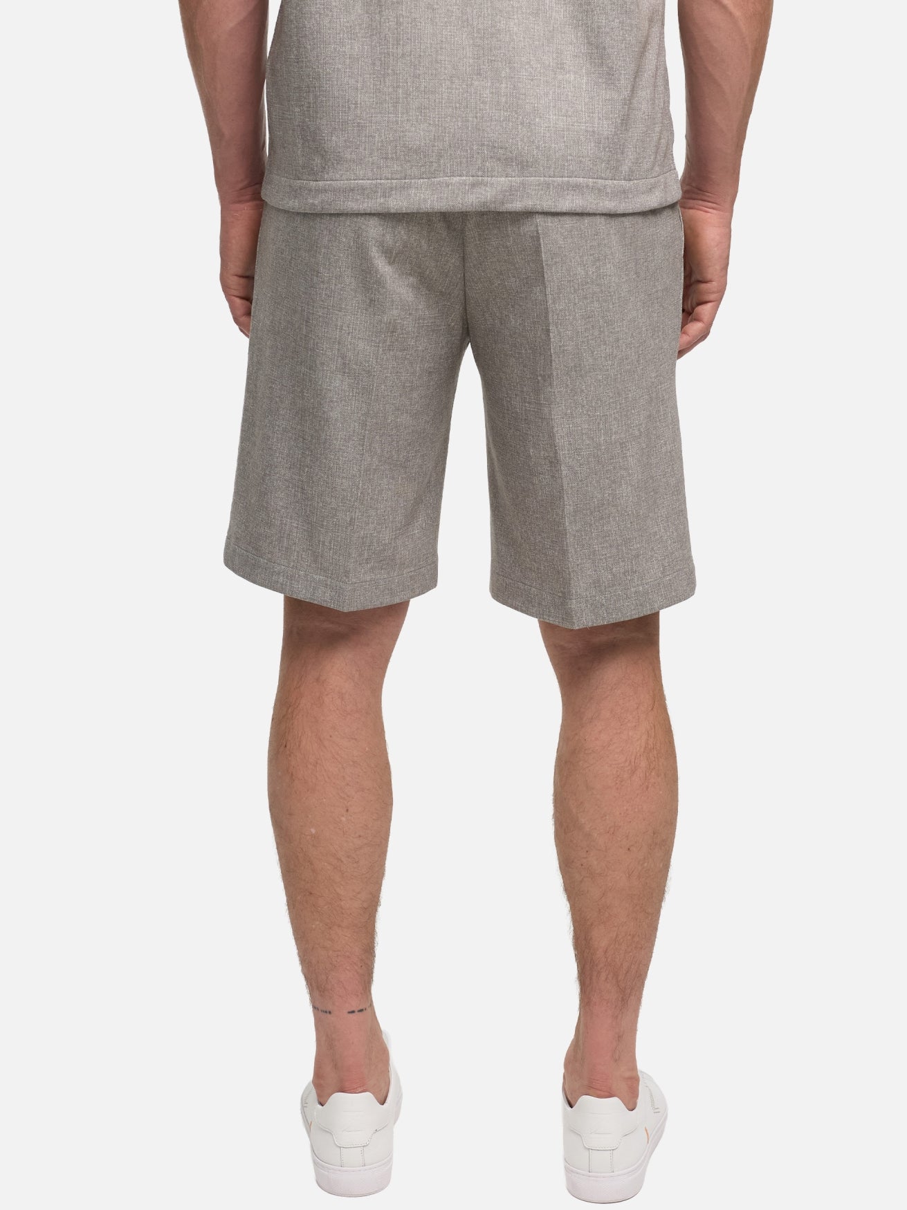 Herren Shorts DiPino SE in Med. Grey, Rückansicht
