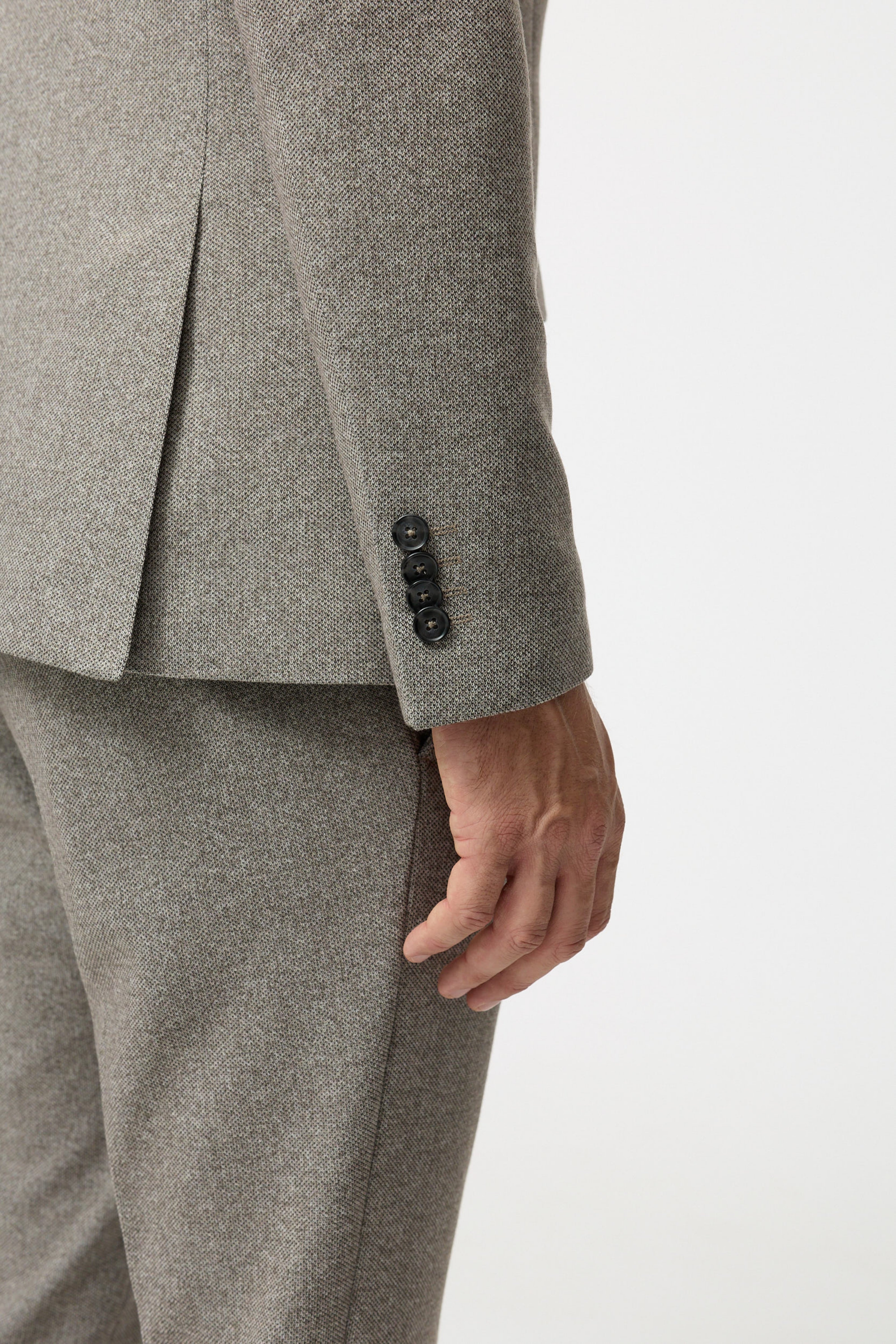 Jersey Anzug 252612-255 Beige