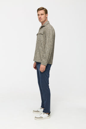 Overshirt DiTyler 252661-770 Beige Striped