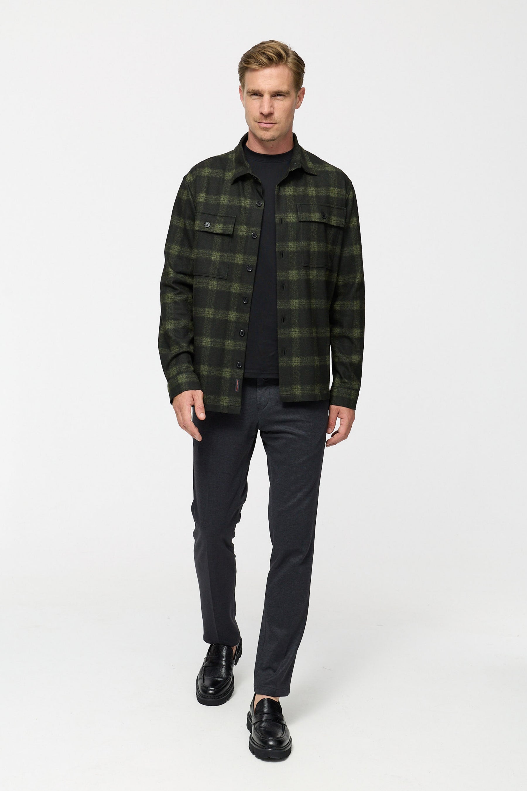 Overshirt DiTyler 252675-790 Green Checked