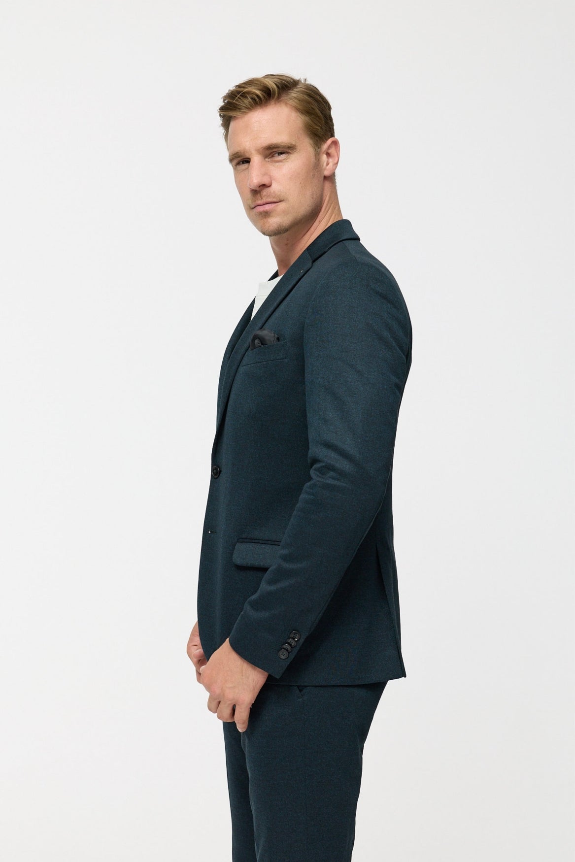 Jersey Sakko DiNick 252689-795 | Petrol