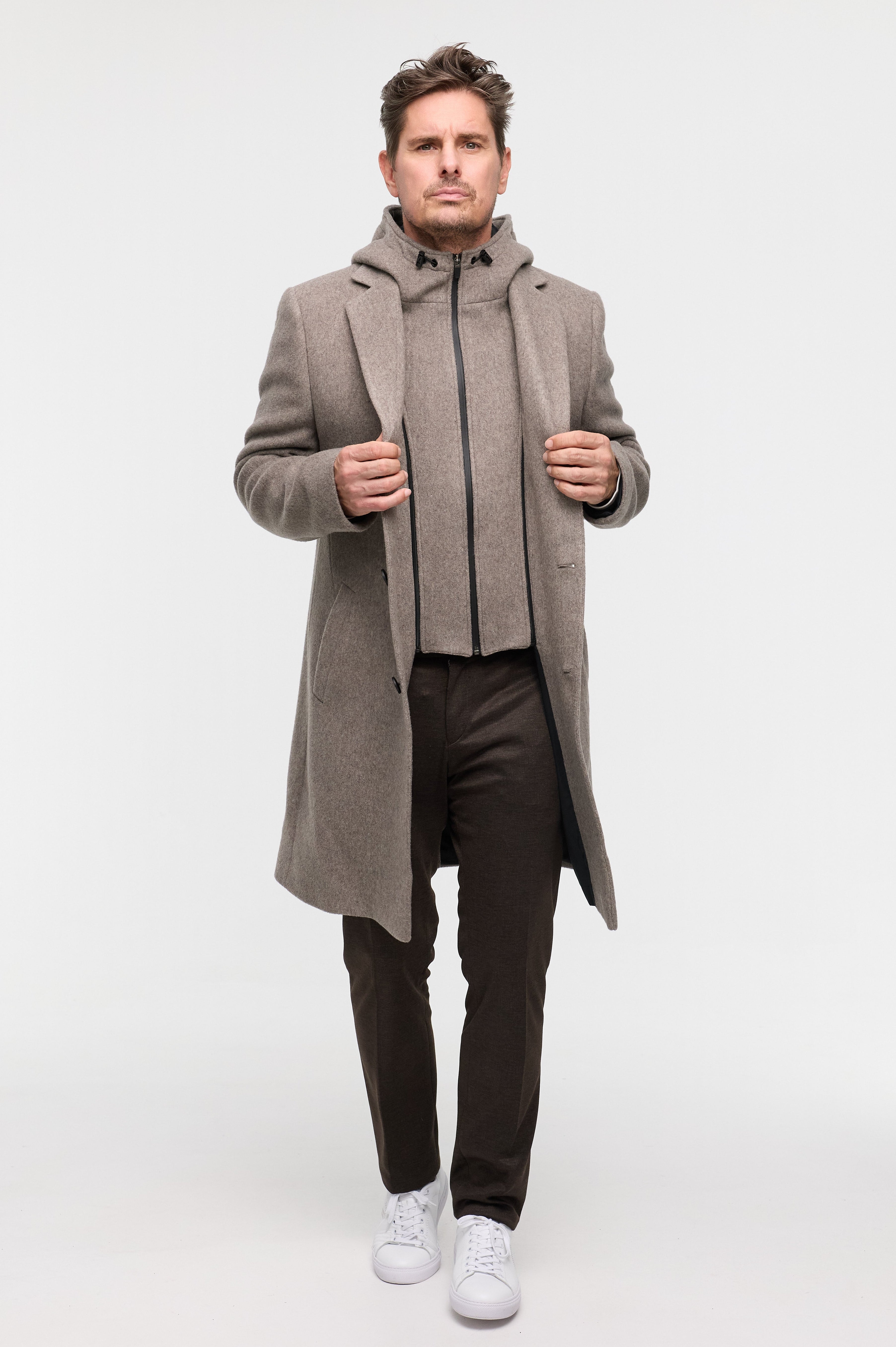 Mantel DiArvid 252814-260 Beige