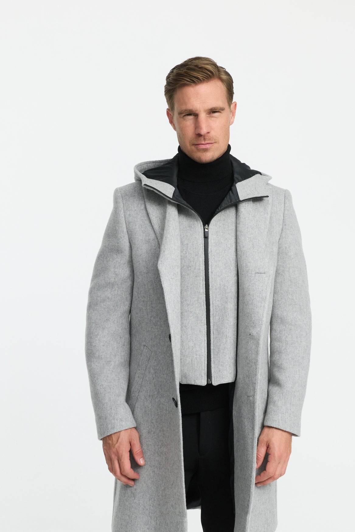 Mantel DiArvid 252814-330 | Med. Grey