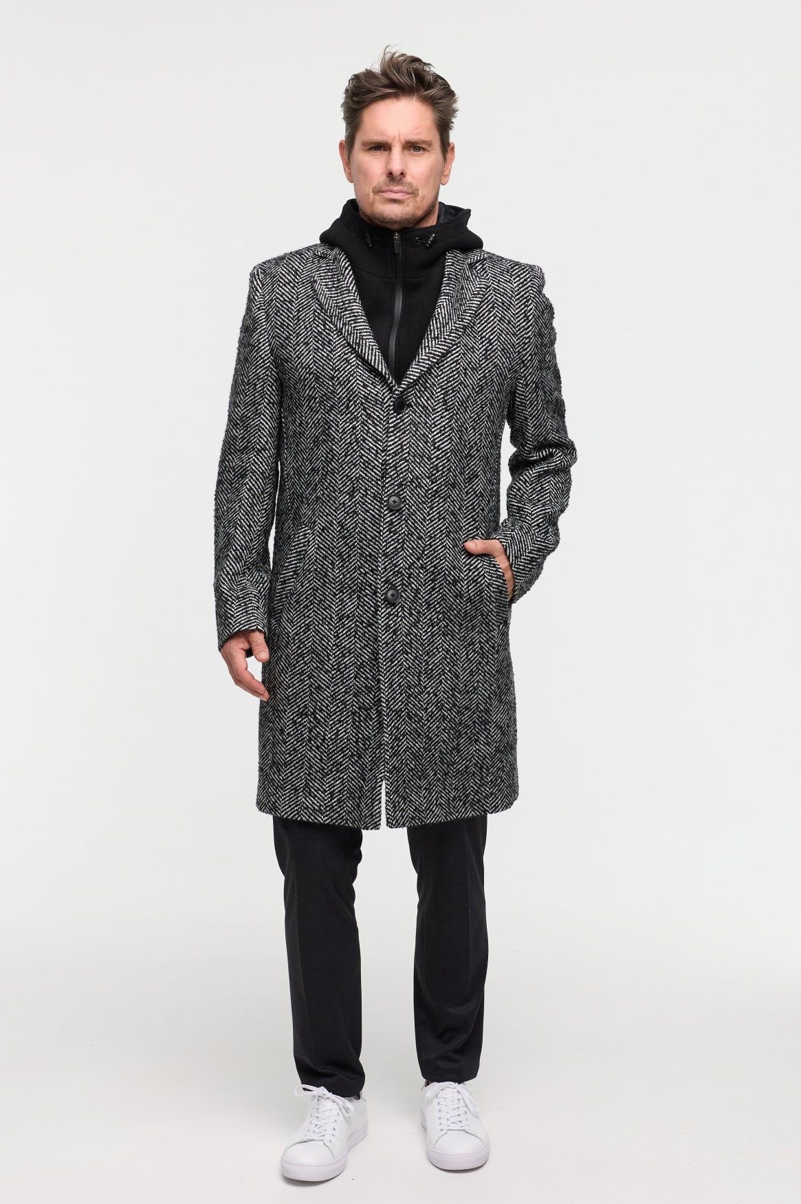 Mantel DiArvid 252816-910 | Black-White