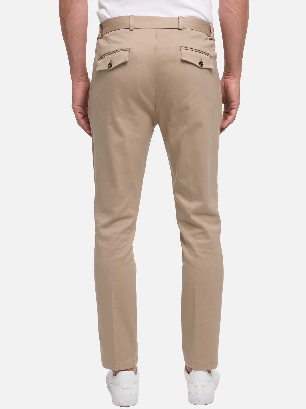 Herren Hose DiClifferW SE in Med. Beige, Rückansicht