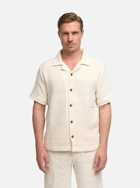 DiCarlo Hemd Slim Fit | Offwhite