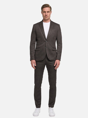 Jersey Anzug 261617-890 Dk. Brown