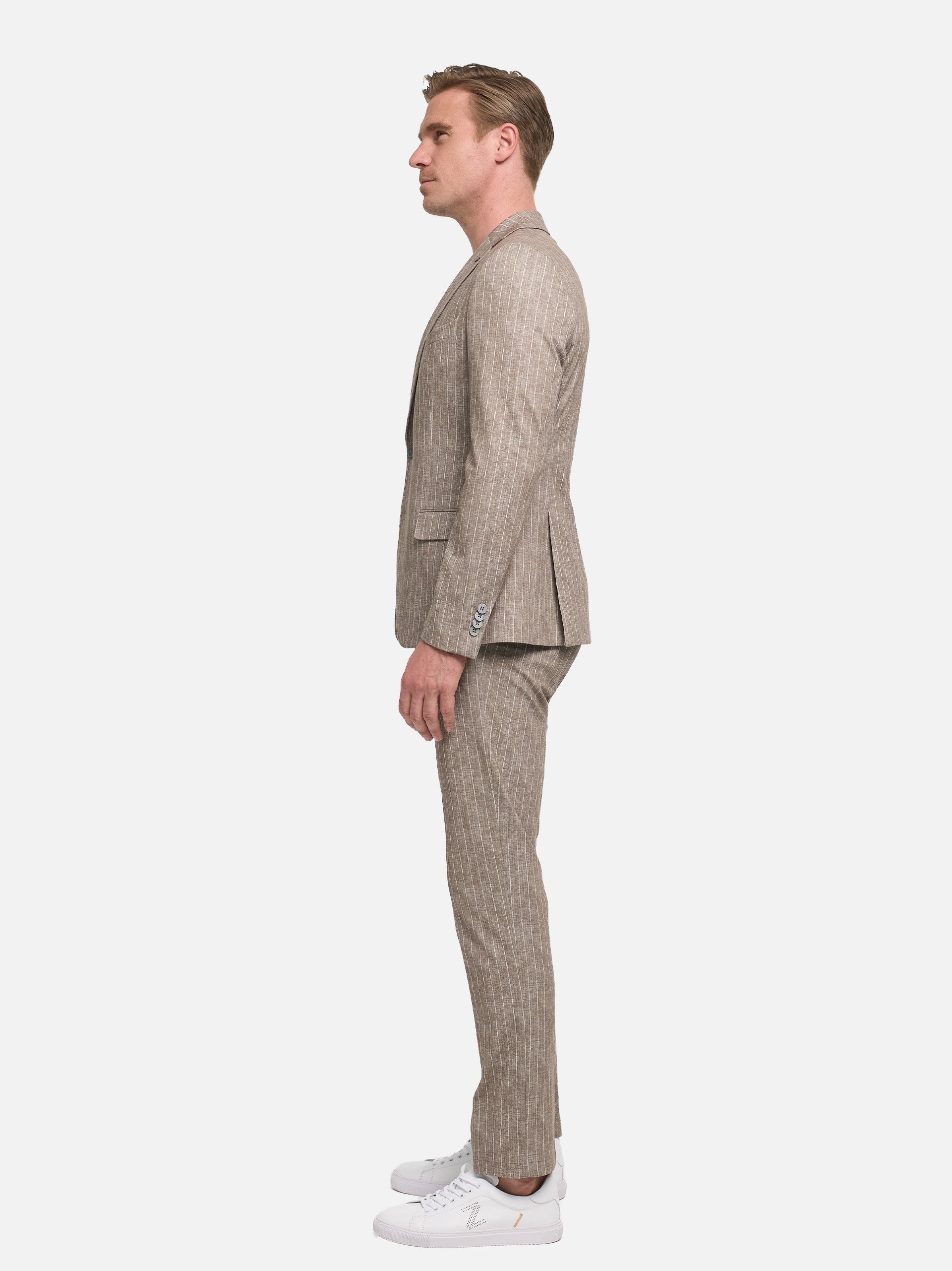 Jersey Anzug 261649-290 Dk. Beige