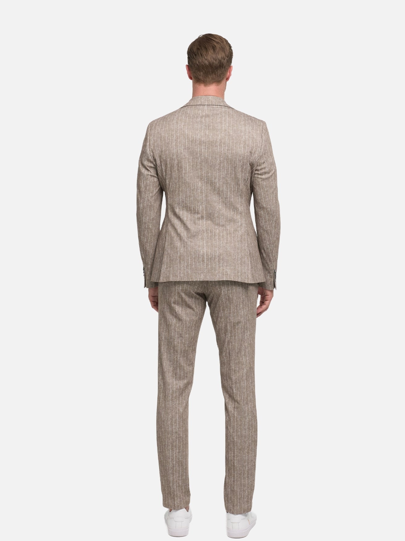Jersey Anzug Slim Fit | 261649 | Dk. Beige