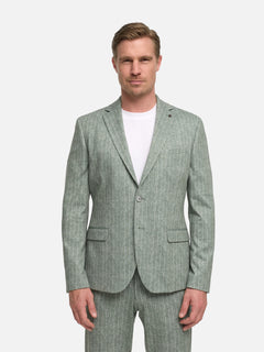 Herren Sakko DiNick in Green, Vorderansicht