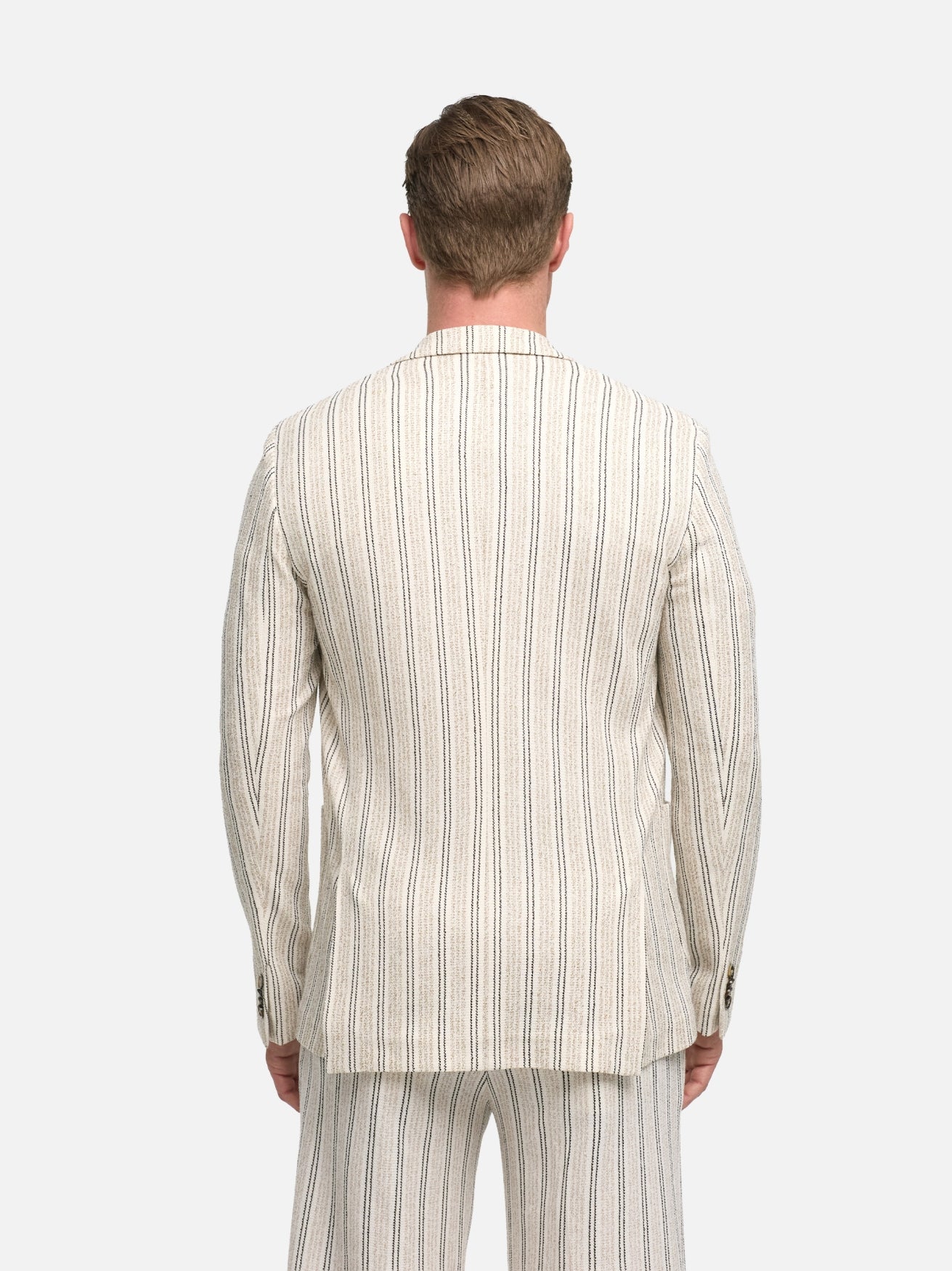Herren Sakko DiNove in Med. Beige, Rückansicht