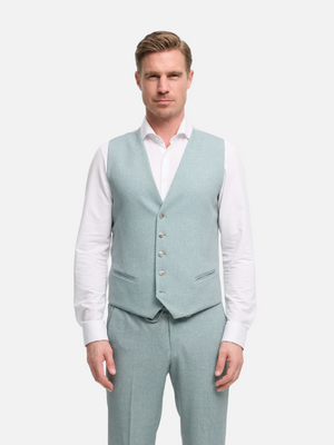 DiWesley Anzugweste Slim Fit | Lt. Mint